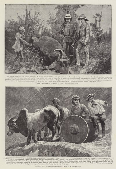 El Duque de Clarence en India de Richard Caton Woodville junior